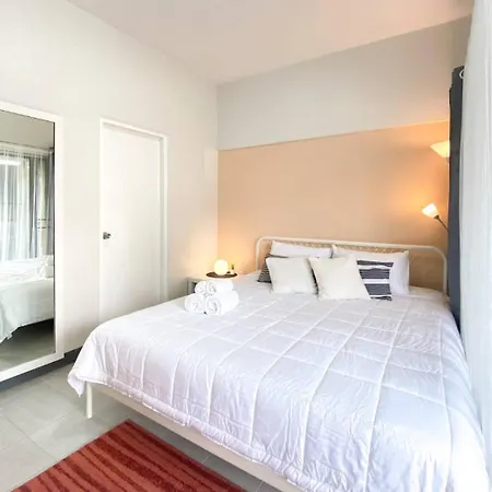 Cozy 1Br Walk To Bts And Airport Rail Link Close To Malls T