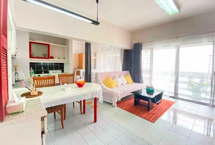 Appartement Cozy 1br Walk To Bts And Airport Rail Link Close To Malls T