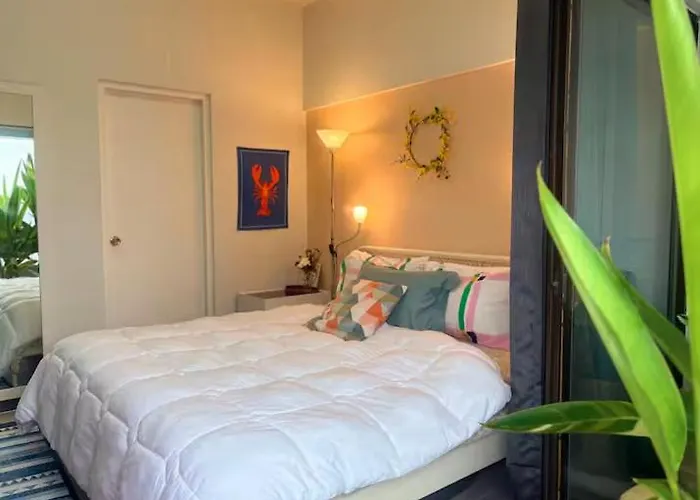Cozy 1br Walk To Bts And Airport Rail Link Close To Malls T Appartement