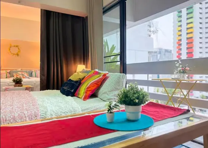 Cozy 1br Walk To Bts And Airport Rail Link Close To Malls T * Bangkok