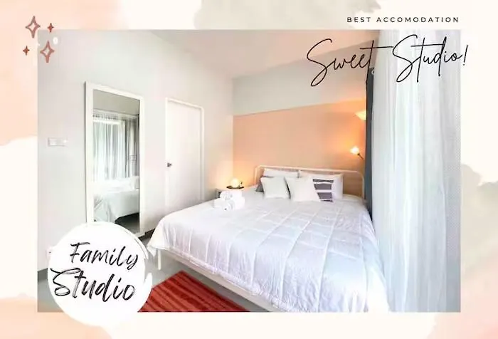 Cozy 1br Walk To Bts And Airport Rail Link Close To Malls T *