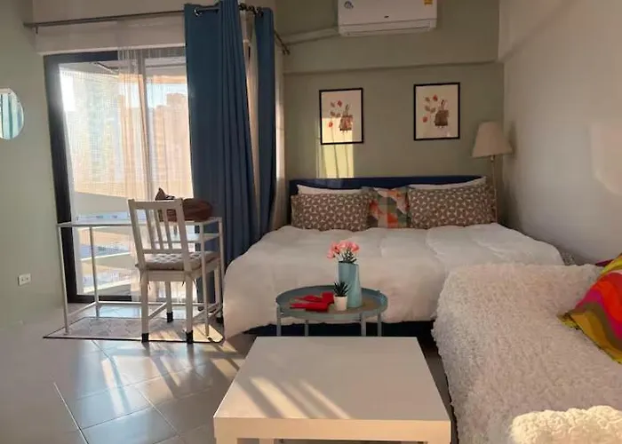 Cozy 1br Walk To Bts And Airport Rail Link Close To Malls T *